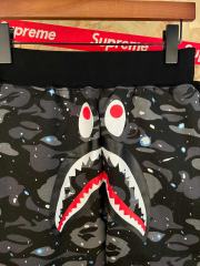 bape Shark Starry Sky Side Spliced All-over 3D Printed Shorts 29060745