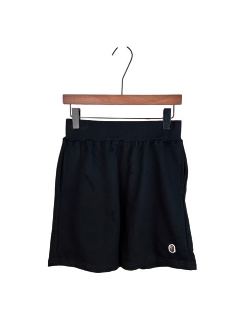 bape Shark Embroidery Small Logo Heavyweight Cotton Casual Shorts 29060744