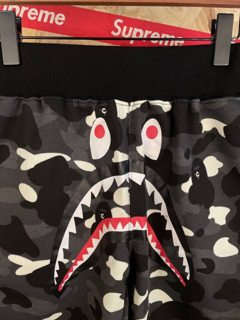 bape Shark Luminous Camouflage 3D Print Casual Heavyweight Shorts 29060649