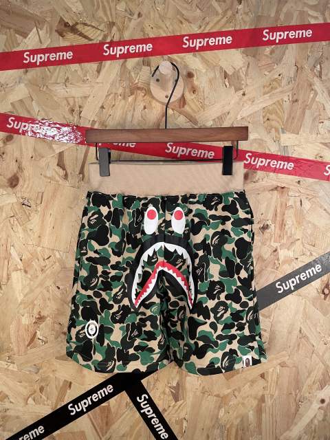bape Classic Green Shark Camo 3D Print Heavyweight Casual Shorts 29060656