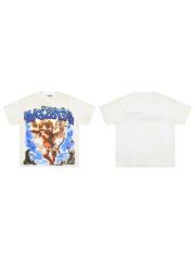 Blindfolded Cupid Archer Rhinestone Print Washed Tee 29064537