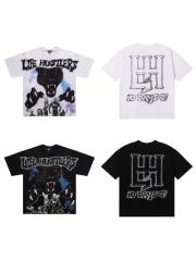 Black Panther Alien Rhinestone Print Tee 2 colors 29082345