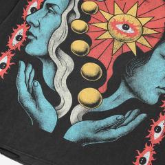 Los Angeles Latest Fashion Streetwear Ripped Vintage Rhinestone Long-Sleeve T-Shirt 28930933