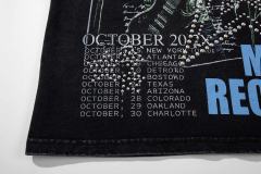 Rock Jesus Pentagram Rhinestone Print Washed Tee 29060726