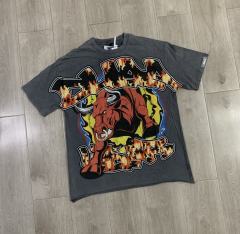 Flaming Bull Rhinestone Print Washed Tee 29069142
