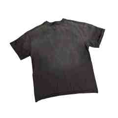 Football Distressed Rhinestone Print Washed Tee 28930932