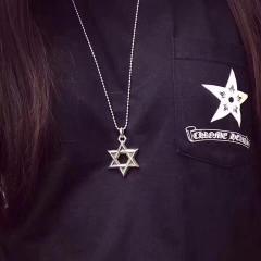 CH Hexagram Star Pendant Necklace