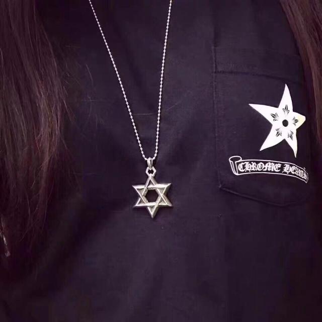 CH Hexagram Star Pendant Necklace