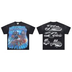 Rugby Eagle Rhinestone Print Washed Tee 29064540