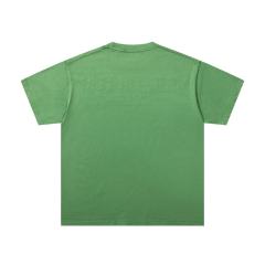 Never Slow Down Slogan Rhinestone Print Washed Tee 29060770