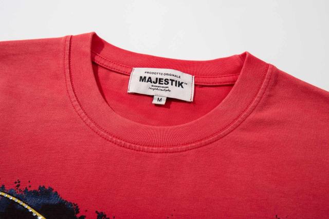 Alien Cowboy UFO Rhinestone Print Washed Tee 29060771
