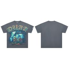 UFO Cowboy Rhinestone Print Washed Tee 28930931