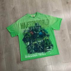 World Rugby Beast Rhinestone Print Washed Tee 29064549