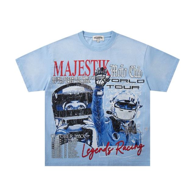 Legend Racing Tour Rhinestone Print Washed Tee 29060723