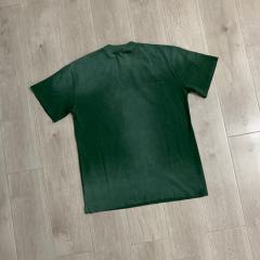Flame Halo Praying Hands Print Washed Tee 29053837