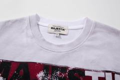 Sinner Series Double Hands Rhinestone Print Washed Tee 29060740