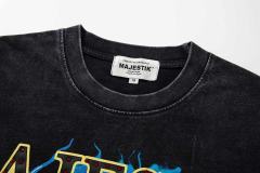 Dark Cross Boxing Glove Rhinestone Print Washed Tee 29060720