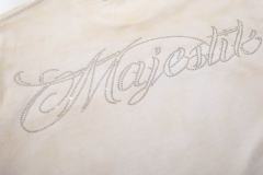 Retro Motorcycle Event Rhinestone Print Washed Tee 2 colors 29060730
