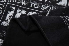 Religious Text Collage Slogan Rhinestone Print Washed Tee 29060739