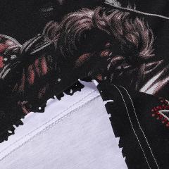 Black Steed Angel Black Steed Angel Rhinestone Print Tee 2 colors 28751251