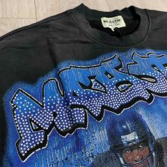 Rugby Eagle Rhinestone Print Washed Tee 29064540