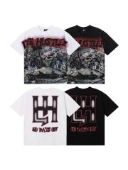 Hardcore Leather Pitbull Rhinestone Print Tee 2 colors 29082349