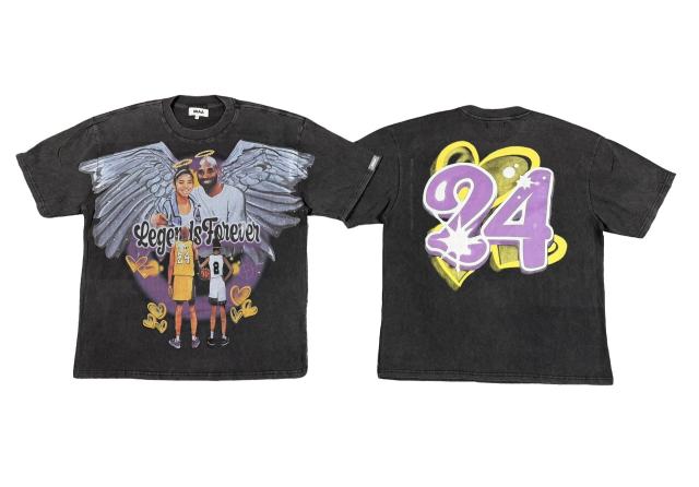 Kobe Legend Forever Rhinestone Print Washed Tee 29053843
