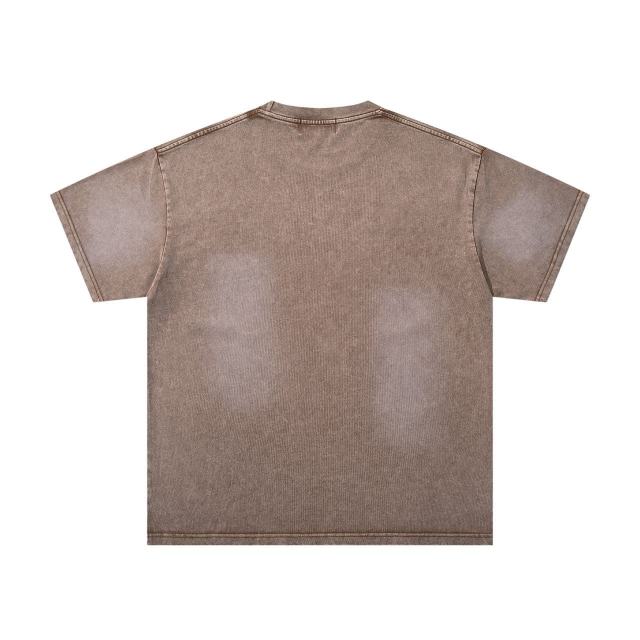 Desert Horse Riding Cupid Rhinestone Print Washed Tee 29060736