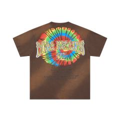 Rainbow Halo Tie-Dye Print Washed Tee 29053836