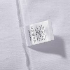 Basic Minimalist Logo Rhinestone Print Tee 4 colors 28751255