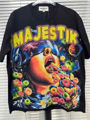 Space Astronaut Candy Rhinestone Print Washed Tee 29060782