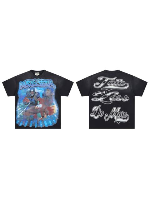 Rugby Eagle Rhinestone Print Washed Tee 29064540