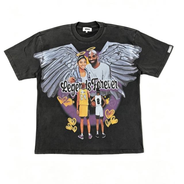 Kobe Legend Forever Rhinestone Print Washed Tee 29053843