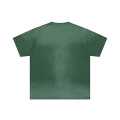 Flame Halo Praying Hands Print Washed Tee 29053837