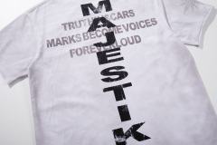 Sinner Series Double Hands Rhinestone Print Washed Tee 29060740