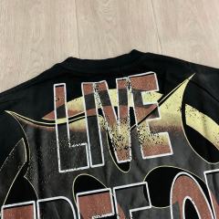 Free Western Mustang Rhinestone Print Washed Tee 29064542