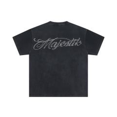 Fight For Freedom Ninja Rhinestone Print Washed Tee 29064544