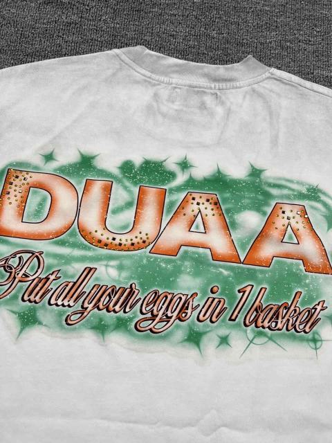 Funny Mallard Duck Rhinestone Print Washed Tee 29053847