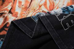 Sci-Fi Brain Surgery Rhinestone Print Washed Tee 29060731