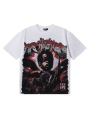 Black Steed Angel Black Steed Angel Rhinestone Print Tee 2 colors 28751251