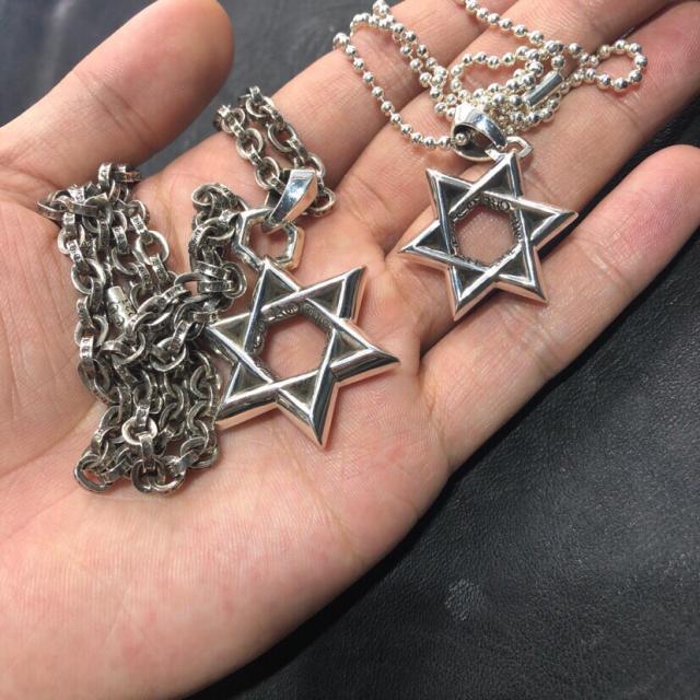 CH Hexagram Star Pendant Necklace