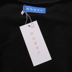 Dark High-Street Rebellious Rhinestone Print Washed Tee 11 colors 29077647