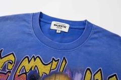 Muscular Bear Rugby Rhinestone Print Washed Tee 29065102