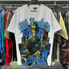 Skeletal Surgeon Rhinestone Print Tee 2 colors 28751252
