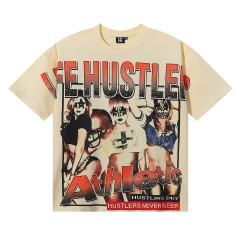 Masked Football Baby Rhinestone Print Tee 3 colors 29082347