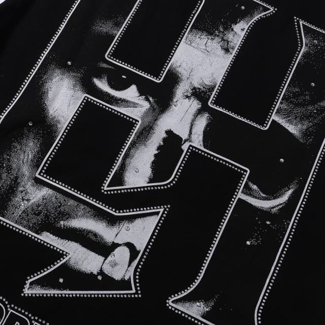 Scar Face Rhinestone Print Tee 28751254