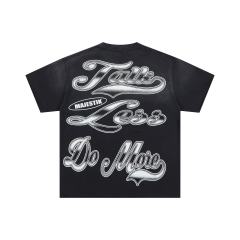 Rugby Eagle Rhinestone Print Washed Tee 29064540