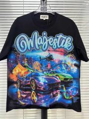 Neon City Supercar Rhinestone Print Washed Tee 29060780