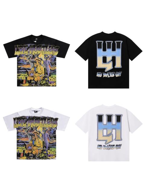 Alien Hunter Tracking Rhinestone Print Tee 2 colors 29082348