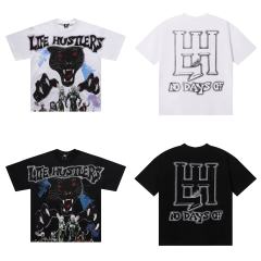 Black Panther Alien Rhinestone Print Tee 2 colors 29082345